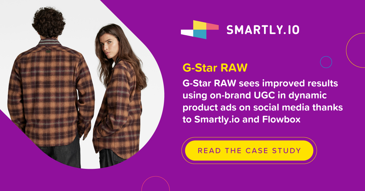  G-Star RAW increases sales with user generated content on Paid Social