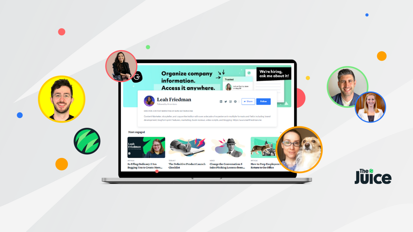 The Juice Launches Creator Pages, Supporting B2B Marketers in Highlighting Individuals Behind the Brands