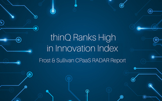 thinQ Ranks High on Innovation Index in Frost & Sullivan CPaaS RADAR® Report