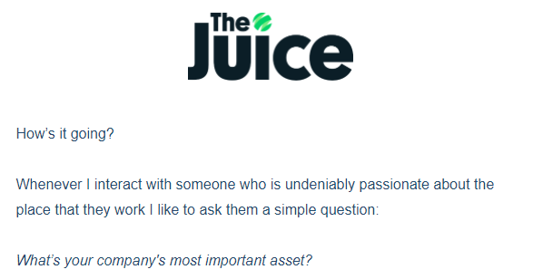 Newsletter 2.0: What's Old is New Again| The Juice