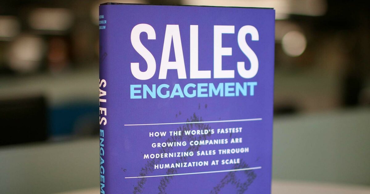 The book on sales engagement is out now!