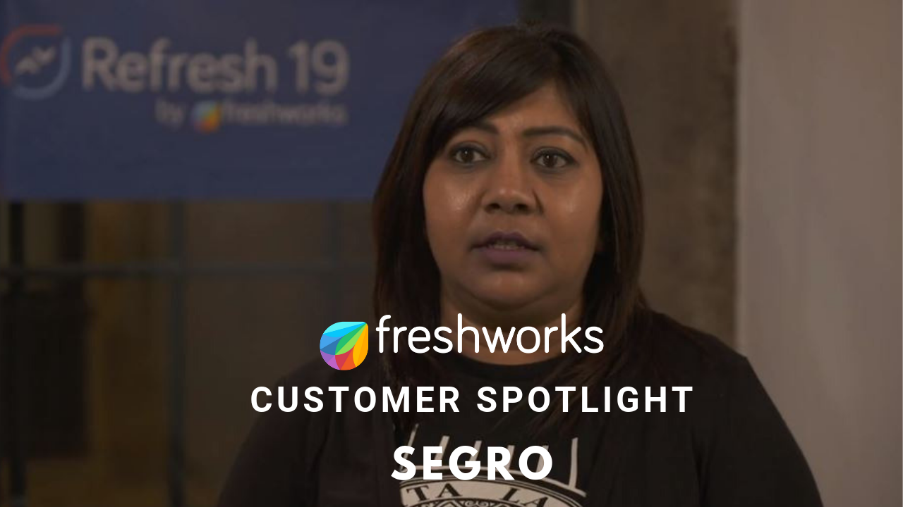 Customer Testimonial - SEGRO| Shetal Sharma