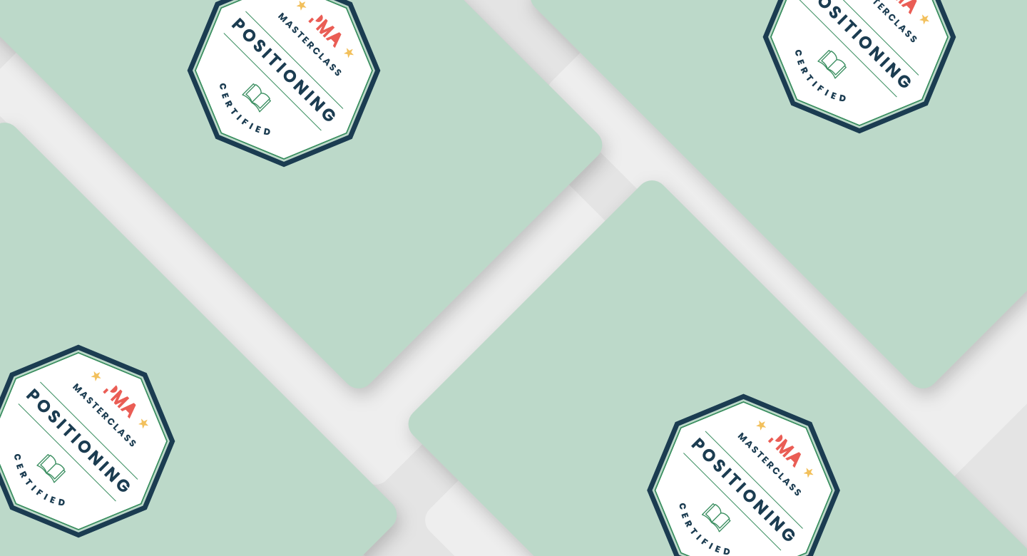 The Positioning Certified: Masters course has arrived