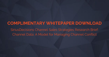Complimentary Access! SiriusDecisions Channel Sales Strategies Research Brief: Channel Data: A Model for Managing Channel Conflict