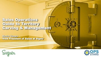 Sales Operations Guide to Territory Carving and Management