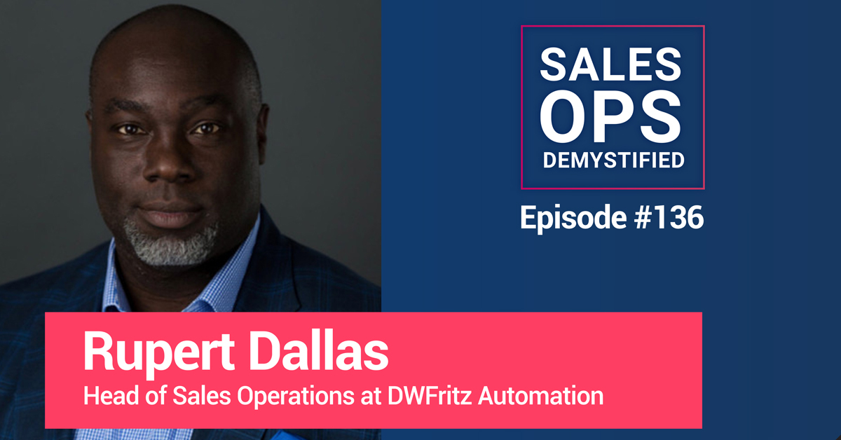 Head of Sales Operations - Rupert Dallas of DWFritz Automation