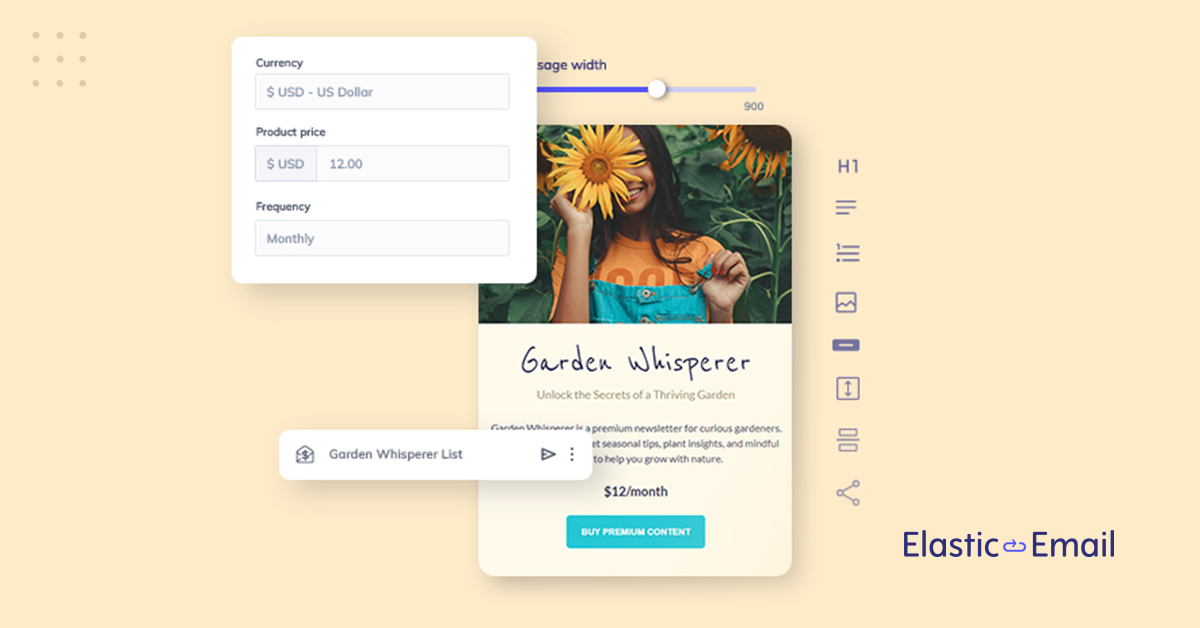 Paid Newsletters: Brand-New Feature of Elastic Email to Monetize Your Content
