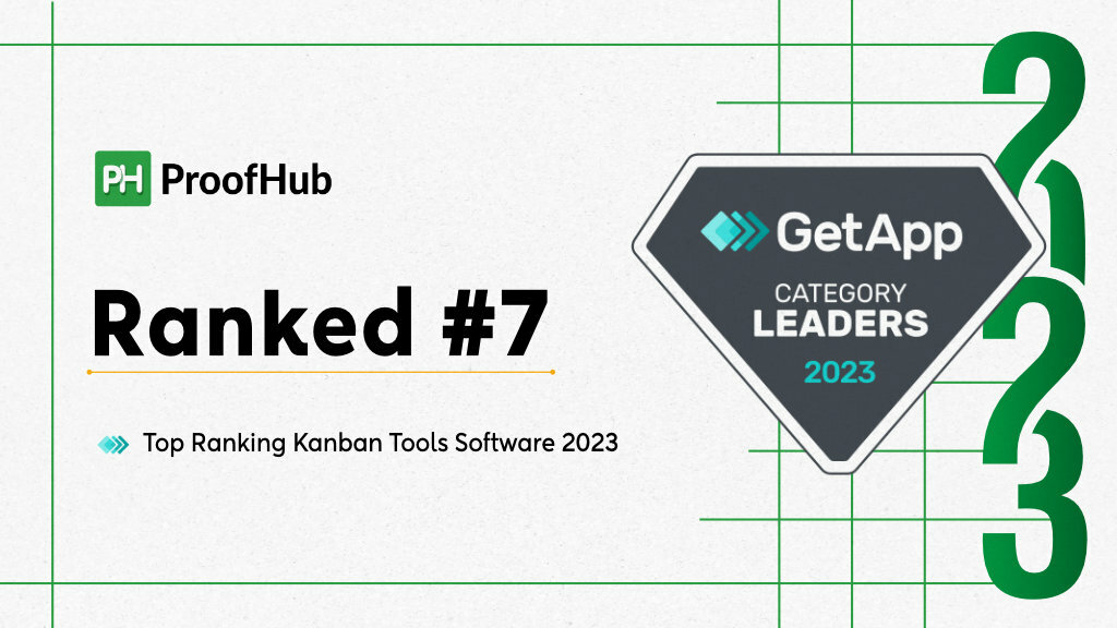 ProofHub Recognized as One of The Leading Kanban Tools in GetApp's 2023 Awards