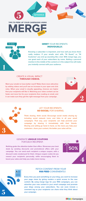 TIPS TO PERK UP YOUR CAMPAIGN USING MERGE