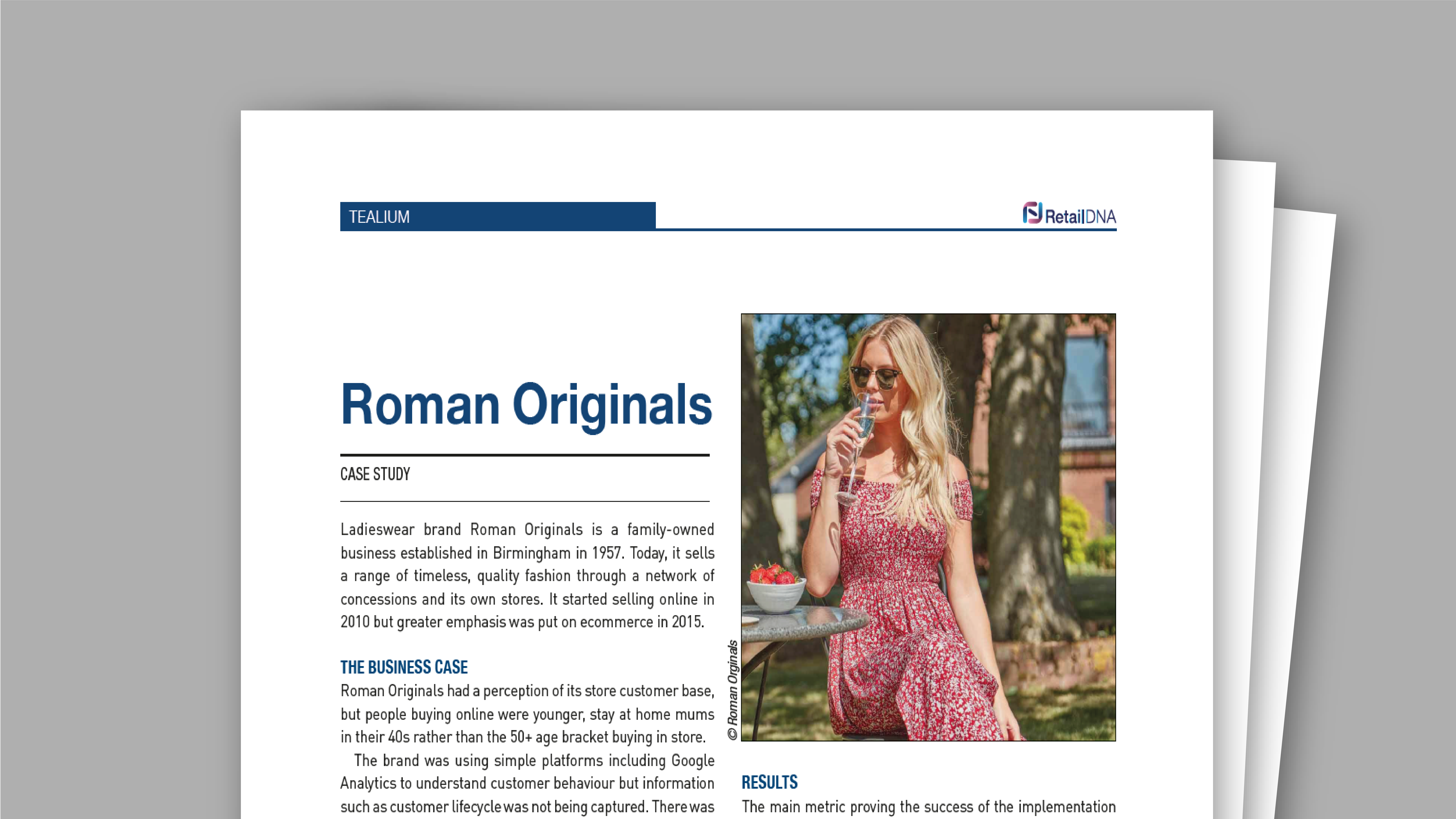 Roman Originals gains 6x ROI within six months of deployment