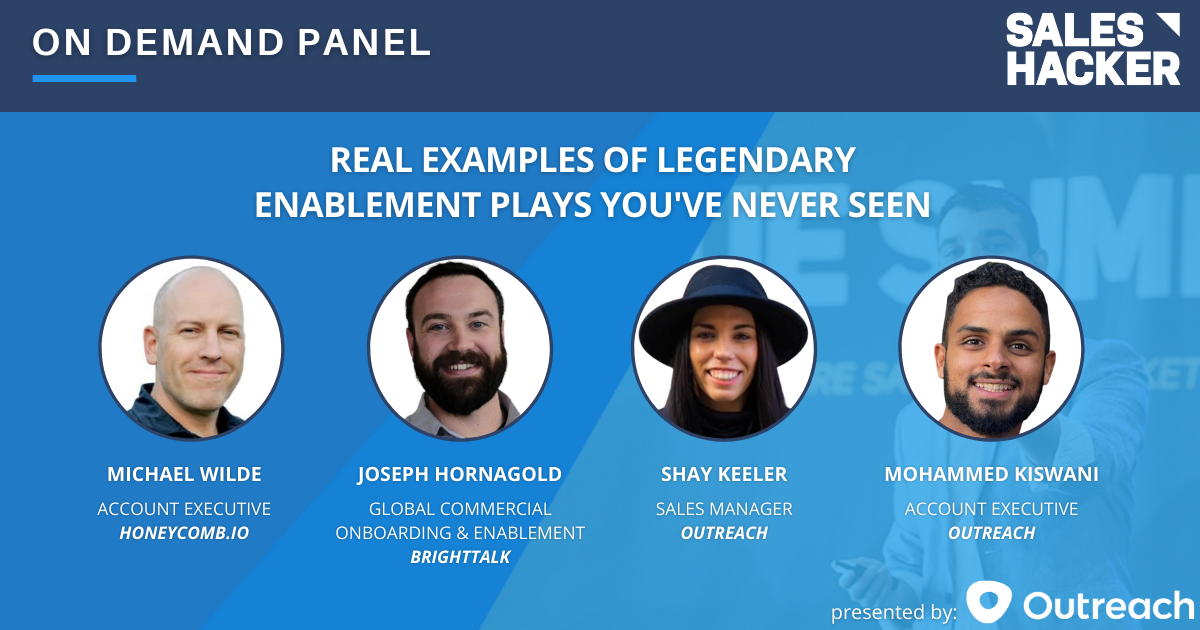 Real Examples of Legendary Enablement Plays You've Never Seen