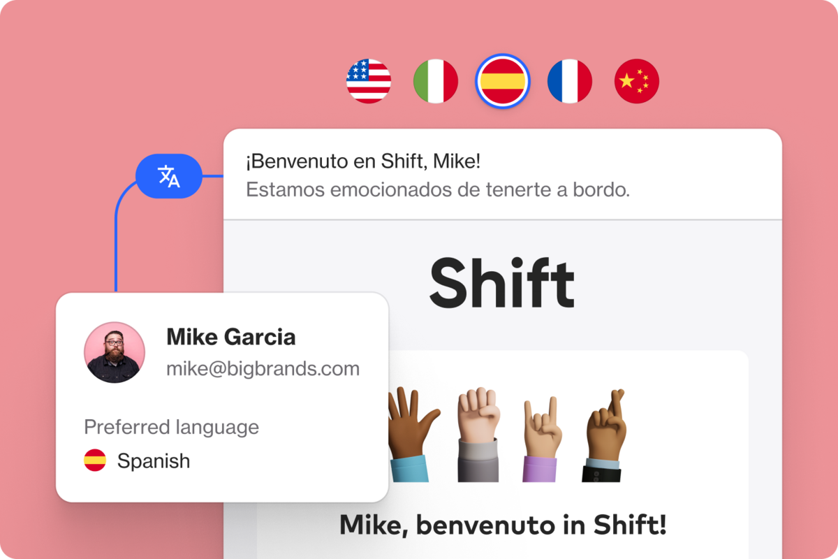 Multi-language email marketing now available