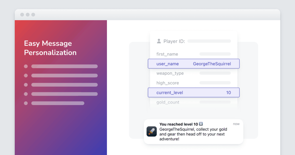 Message Personalization Made Easy
