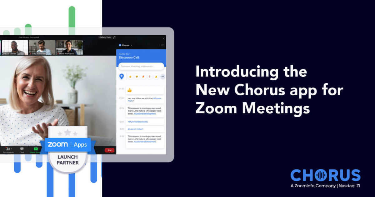 Introducing the New Chorus app for Zoom Meetings