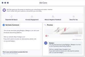 Own the Comment Section of Your Facebook Ads with Ad Care