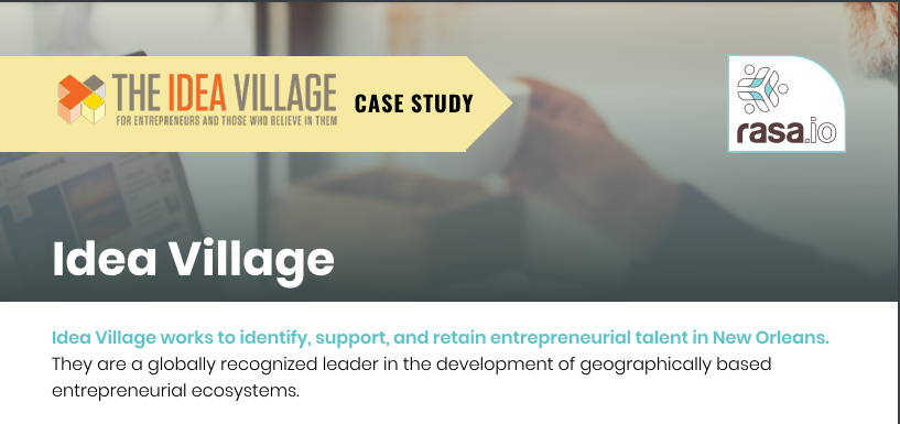 Idea Village works to identify, support, and retain entrepreneurial talent in New Orleans