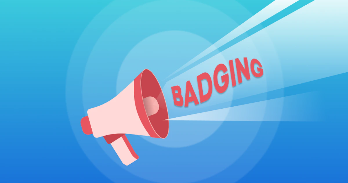 Beware Red Dot Blindness: A Human-First Approaching to Badging