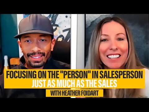 Focusing on the "Person" in Salesperson. Just as much as the Sales
