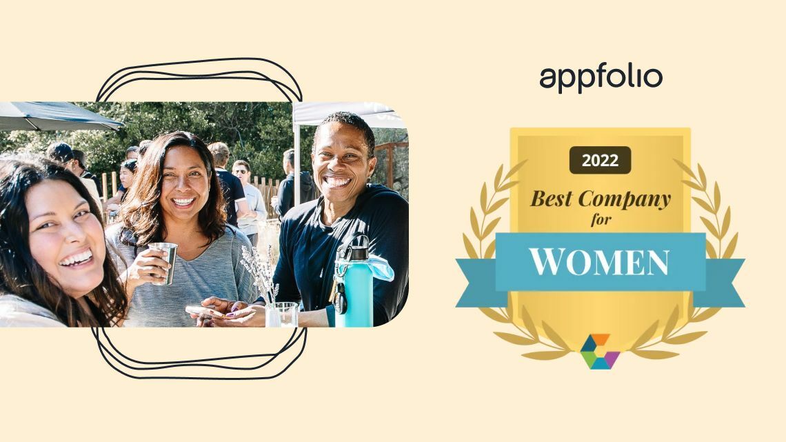 AppFolio is Named Best Company for Women Based on Employee Reviews