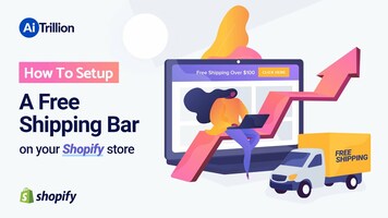 How to setup a free shipping bar on your shopify store
