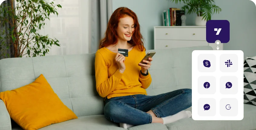 Chatbot integration with multiple channels - Yellow.ai