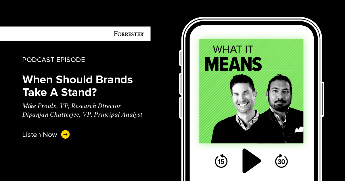 When Should Brands Take A Stand?