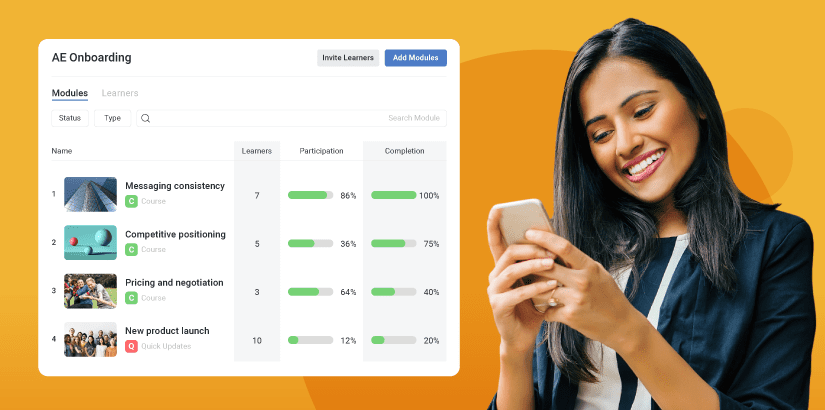 How to Develop a Sales Training Program Personalized for Each Rep at Scale