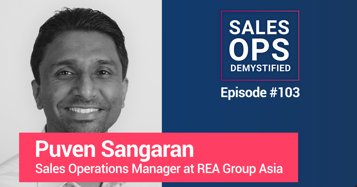 Sales and Operations Manager: Puven Sangaran of REA Group Asia