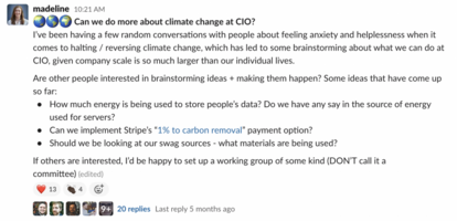 Running a Minimum Viable Climate Audit