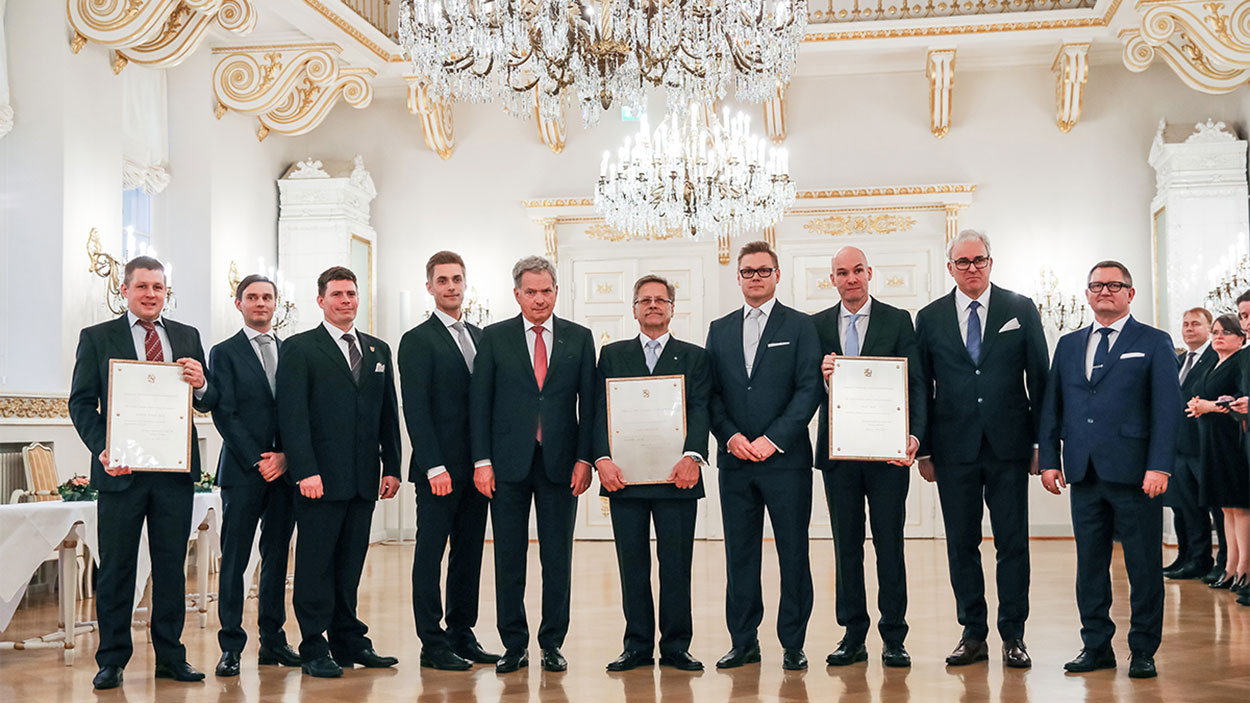 Smartly.io Recognized with the Internationalization Award by the President of Finland