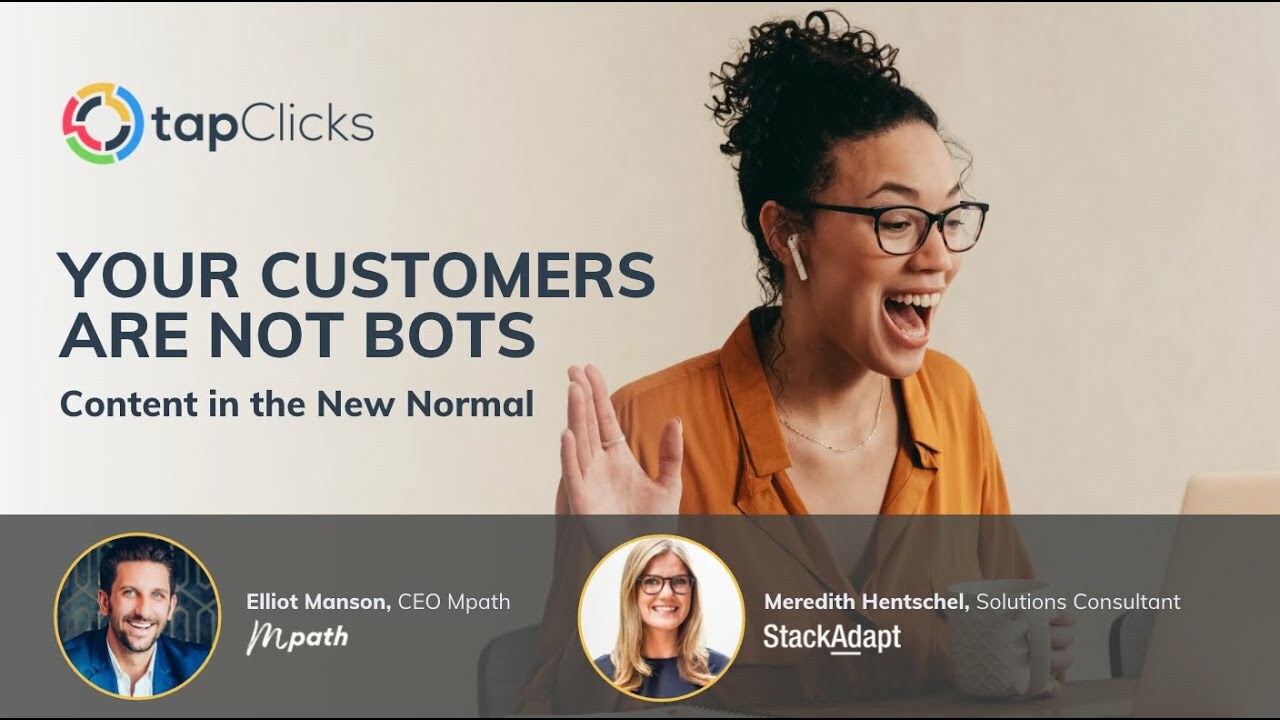 Your Customers Are Not Bots
