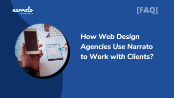 How Web Design Agencies Use Narrato to Work with Clients?