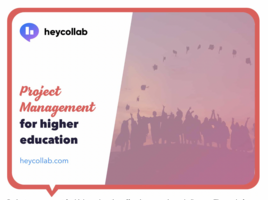 Project Management for Higher Education › Heycollab