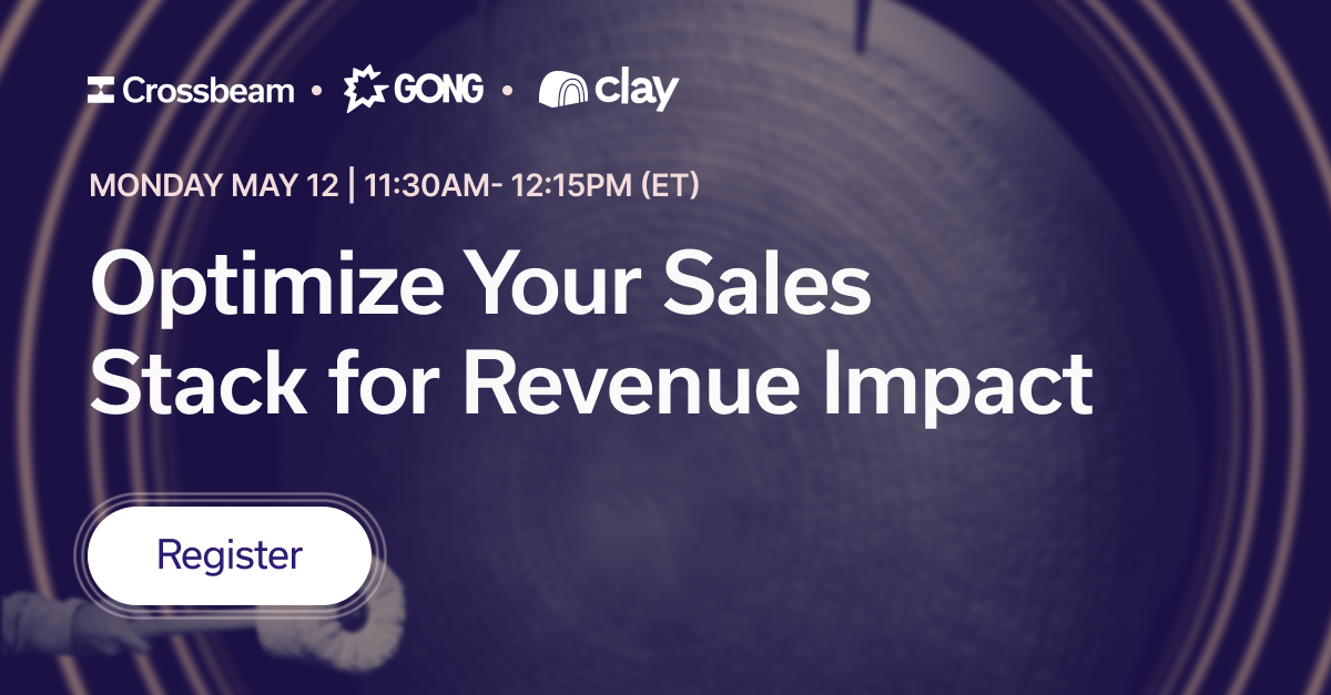 Ring the Gong: Optimize Your Sales Stack for Revenue Impact