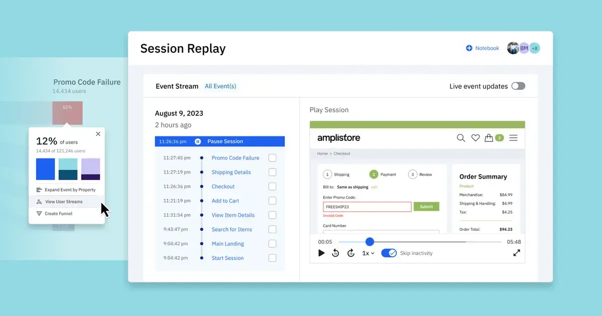 Session Replay and Experience Analytics