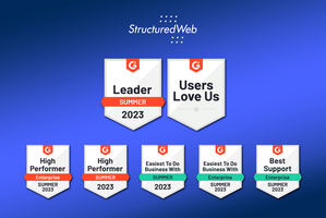 Another Nine G2 Award Wins for StructuredWeb's TCMA Platform for Channel Marketers