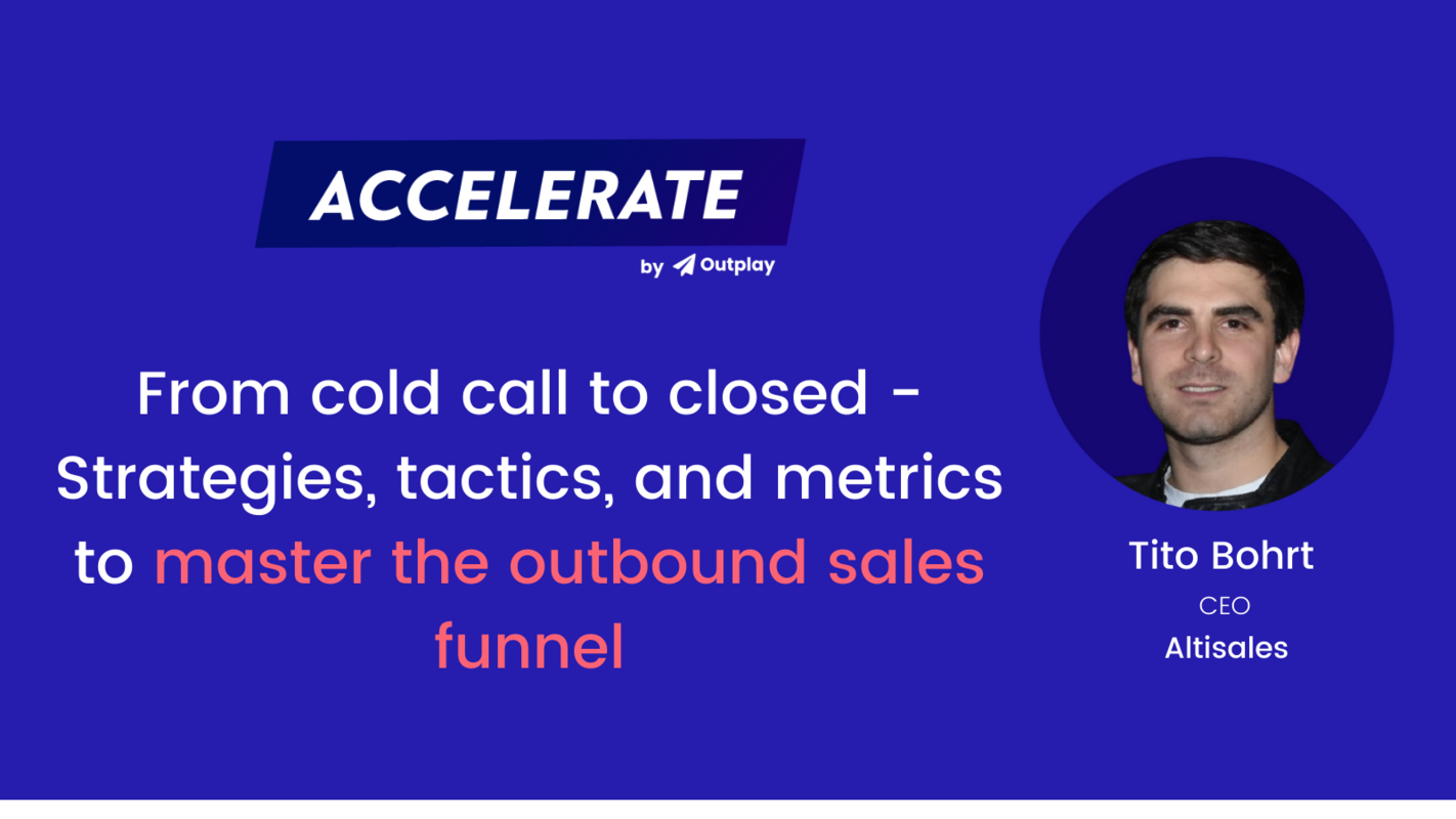 Tito Bohrt, AltiSales | Accelerate 2021 speech