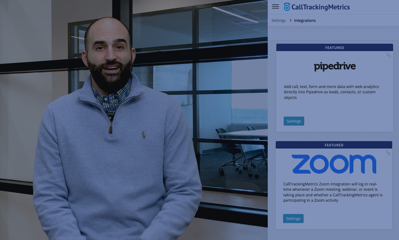 Zoom, Pipedrive, Mobile App | CallTrackingMetrics Release Notes January 2022