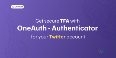 Get secure TFA with Zoho OneAuth-Authenticator for your Twitter account