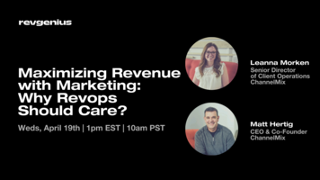 Maximizing Revenue with Marketing: Why Revops Should Care?