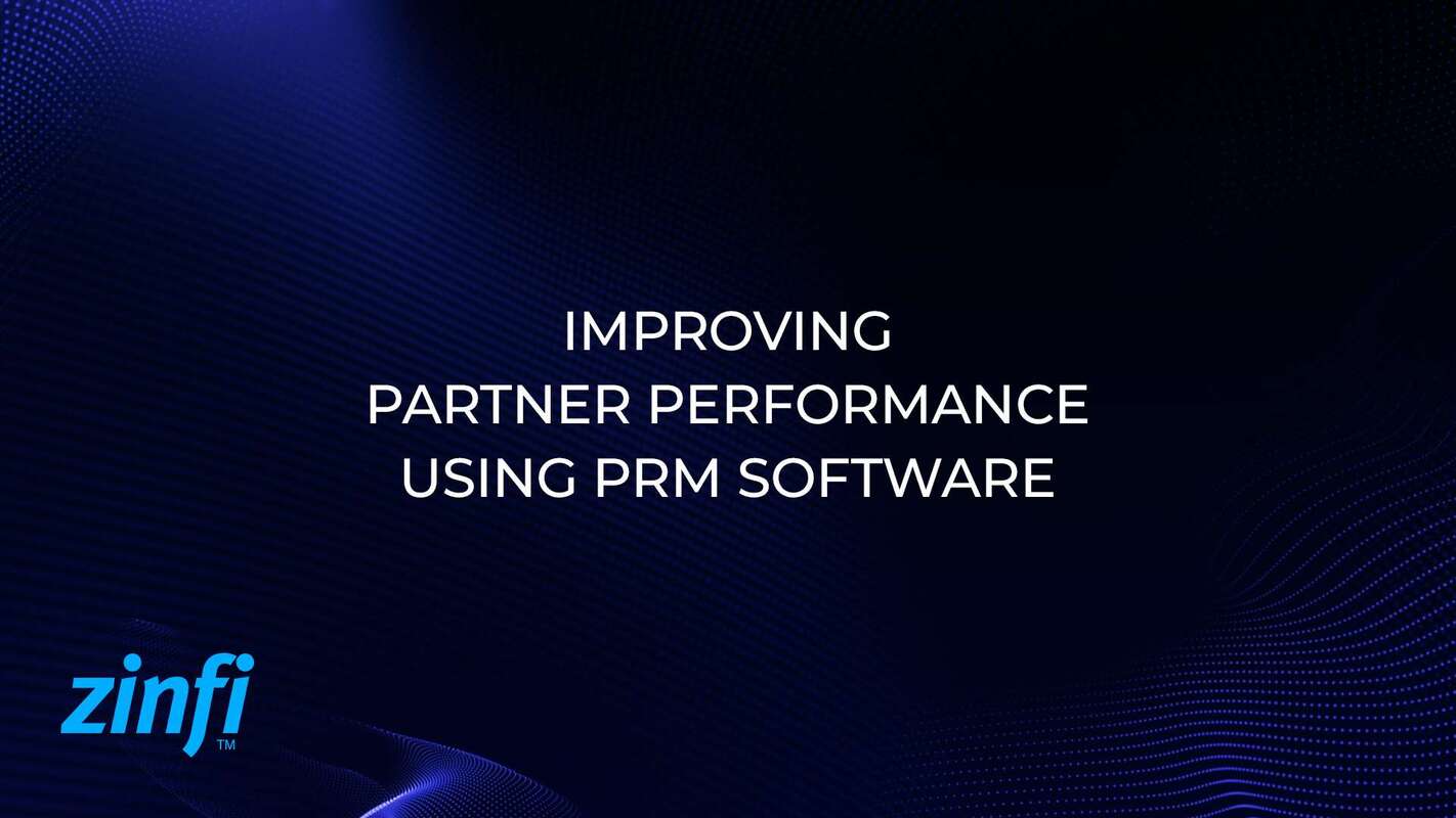Video – Improving Partner Performance Using PRM Software