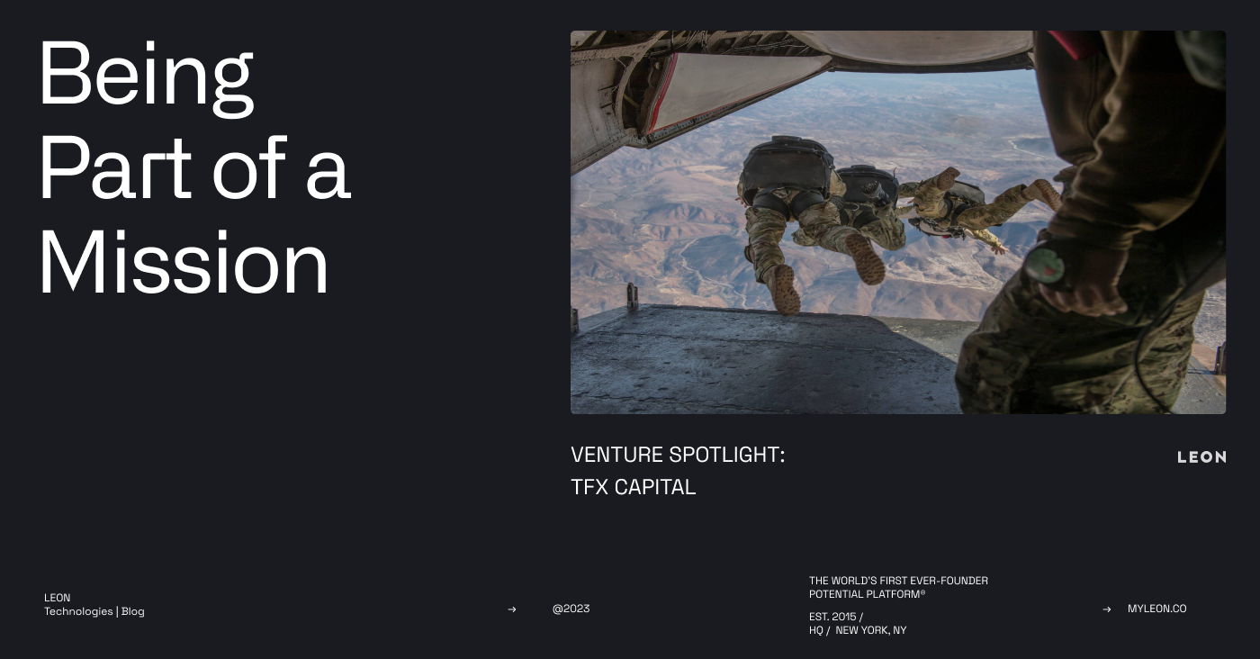 Venture Spotlight: TFX Capital