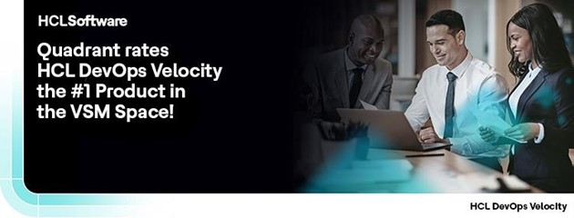 HCL DevOps Velocity Emerges Victorious - Named #1 Product in VSM Space and A Leader in Quadrant Spark Matrix 2023