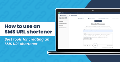 How to use an SMS URL shortener