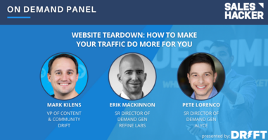 Website Teardown: How to Make Your Traffic Do More For You