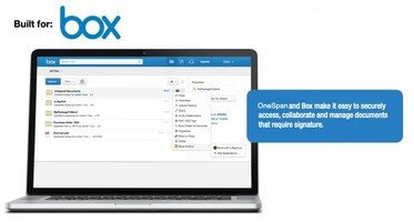 OneSpan Sign for Box Datasheet