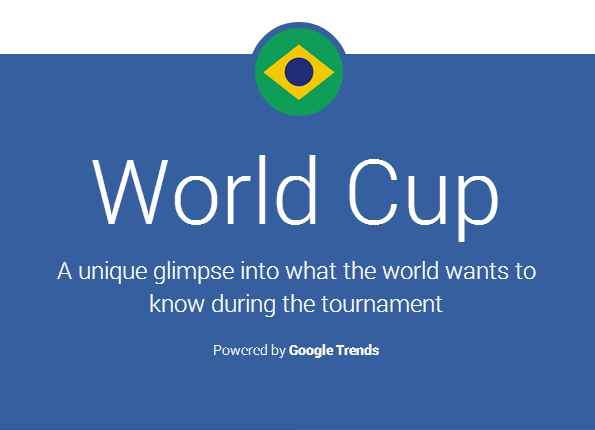 Google Embraces Real-Time Data and Visuals To Share Search Trends Around The World Cup