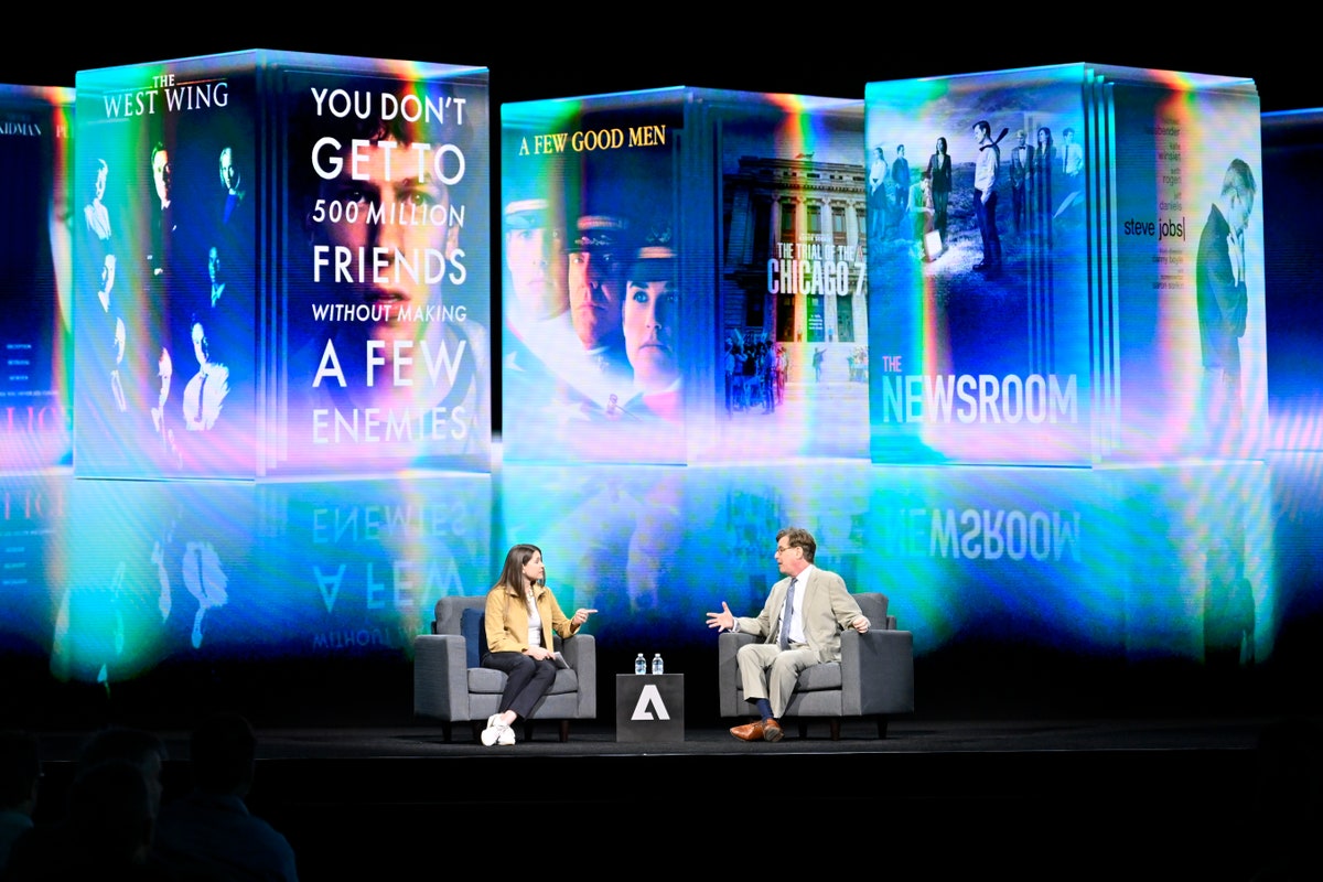 Aaron Sorkin on technology and becoming a content creator