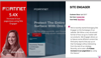 Why Fortinet Loves Uberflip