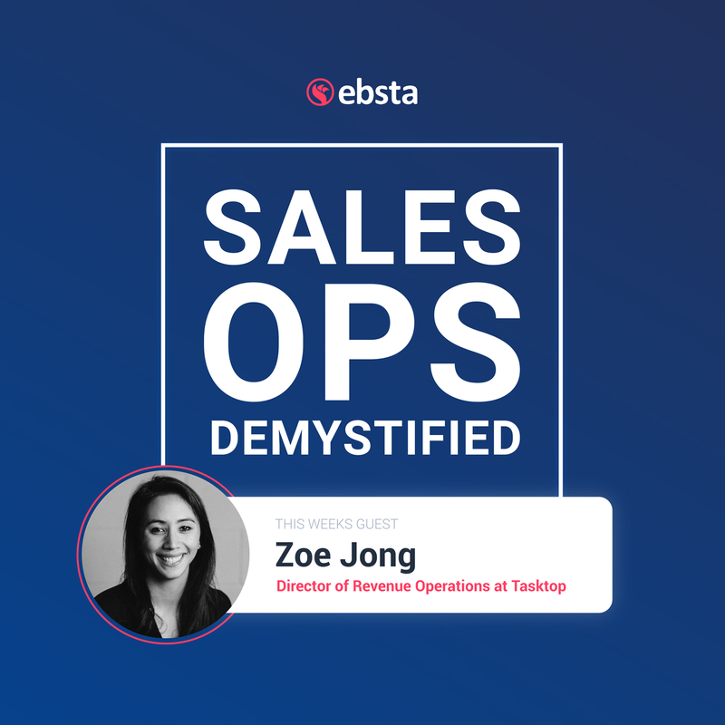 Director Of Revenue Operations: Zoe Jong of Tasktop